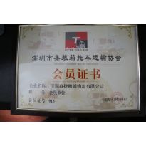 運輸協會會員證